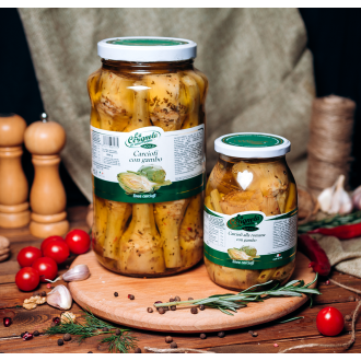 Артишоки на стебле в масле La Cerignola
