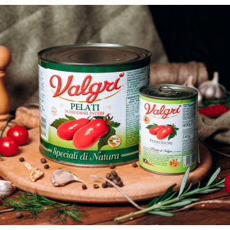 Томати пелати в собственном соку Valgri 