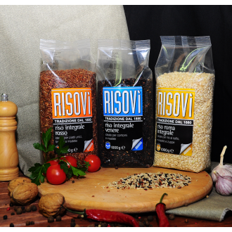 Рис черный/ розовый Risovi, 1кг